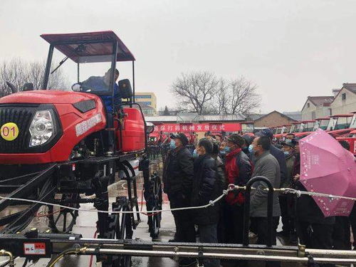 千阳县举行植保机械集中发放仪式